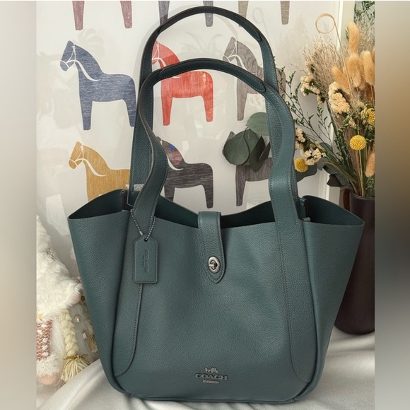 Coach Handbags - Coach Teal Tote Bag